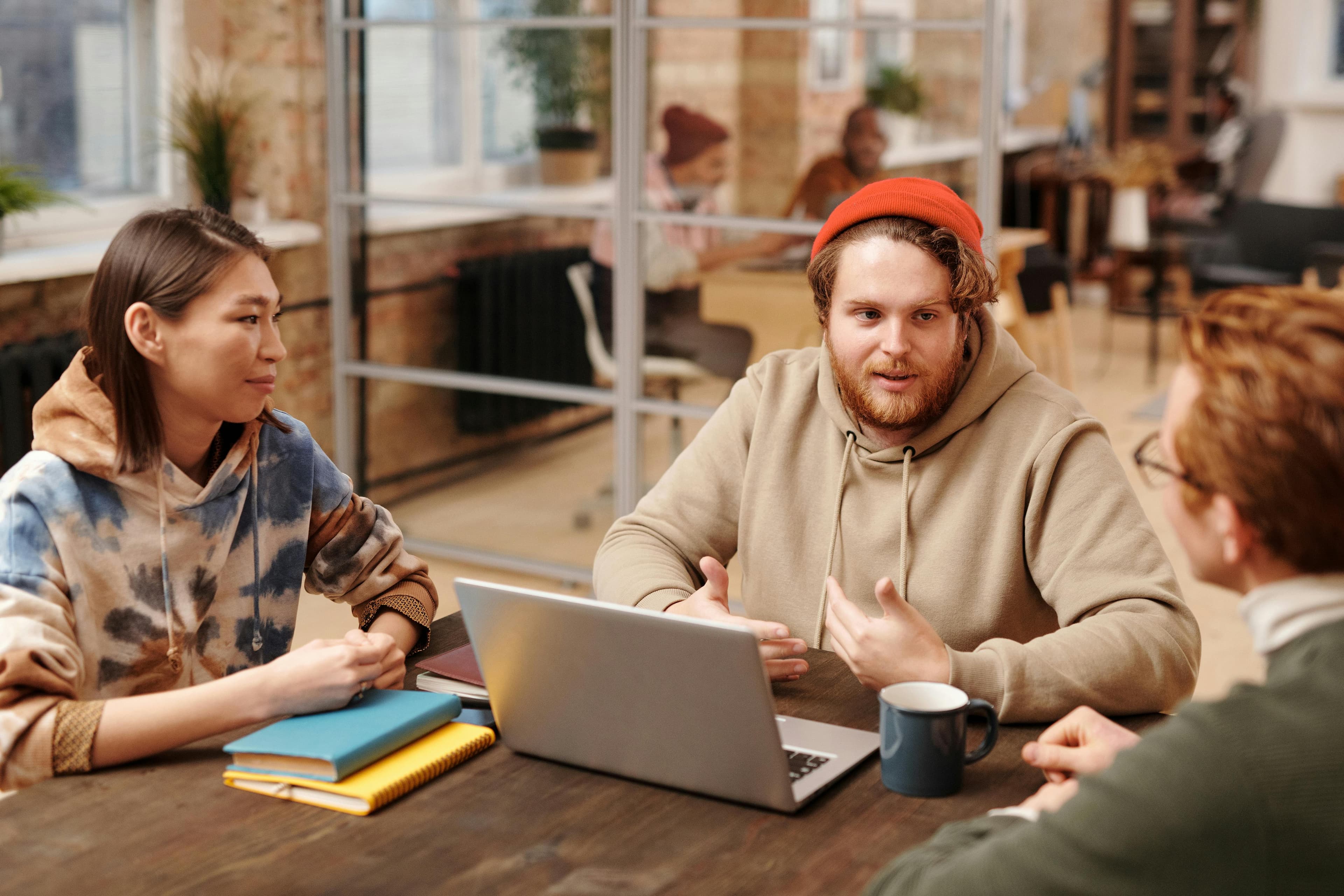 The OtterlyGood team collaborating